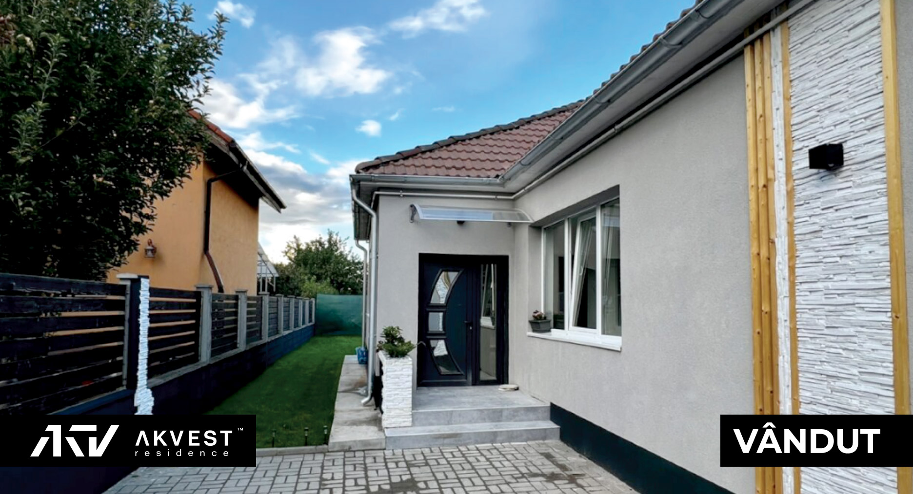 Casă parter pe Str. Toth Arpad, realizată de AKVEST